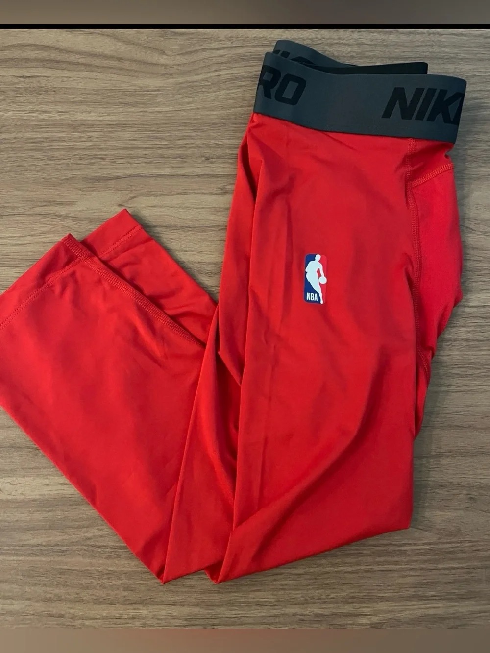 Nike Men’s Red Compression Base Layer Tights